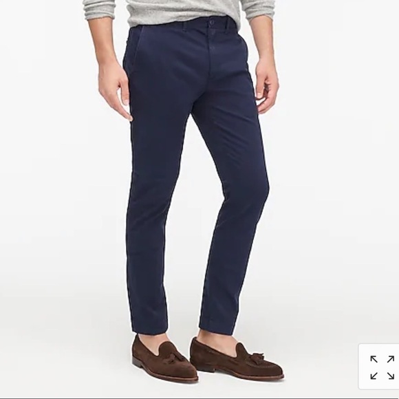 Jcrew 250 skinny fit pant in stretch chino AB613 - Picture 2 of 4